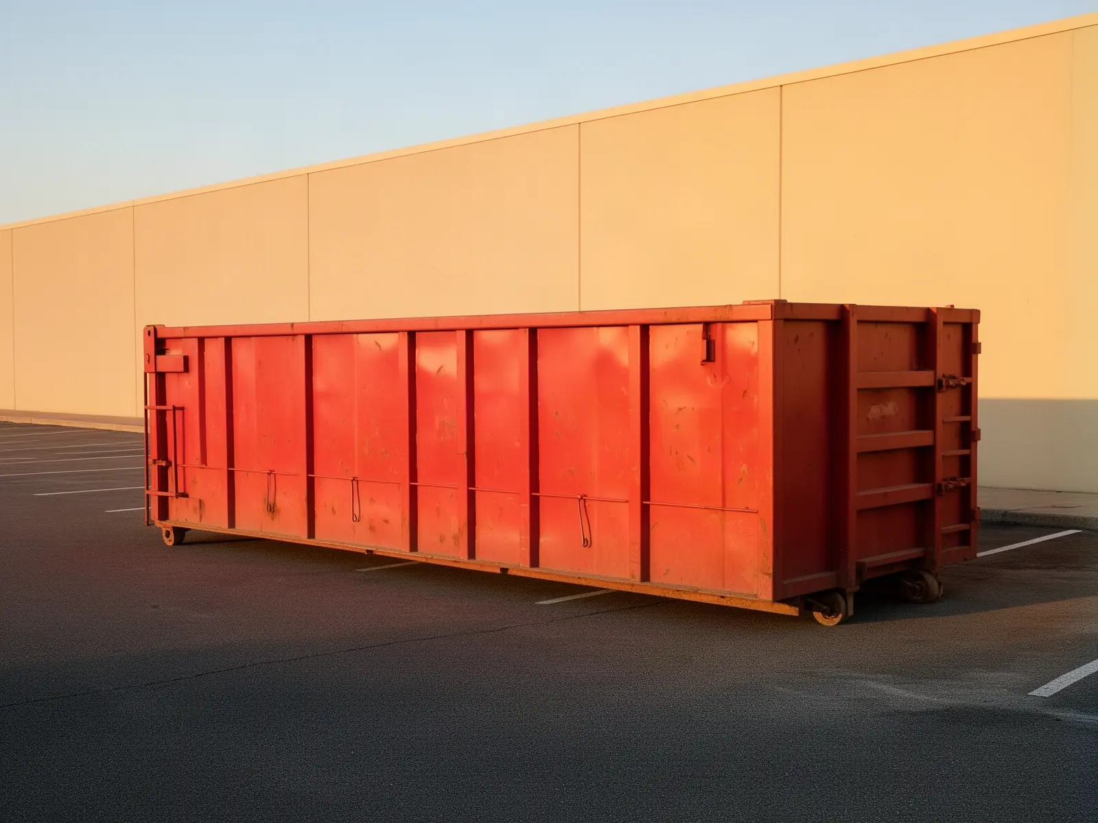 Roll-off dumpster from Twin Pines Dumpster Rental in Cudahy, WI